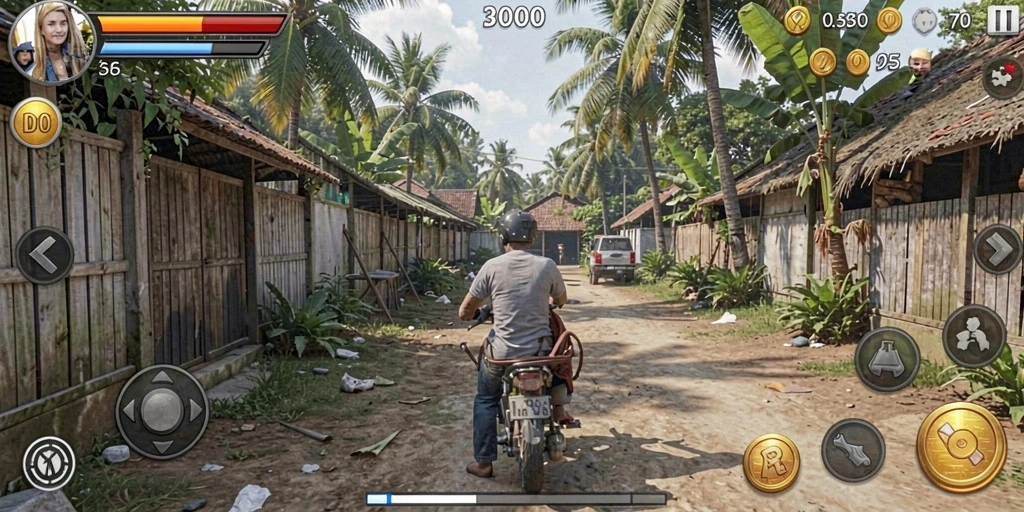 abc33 - Screenshot menampilkan fitur bonus menarik dari game.